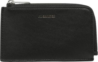 Jil Sander Accessoires, Heren, Zwart, ONE Size, Leer, Envelope EW