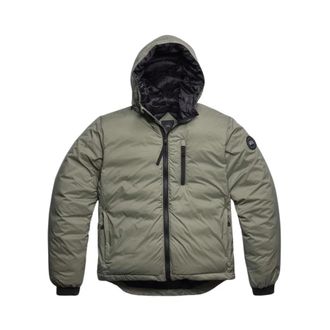 Canada Goose Chaqueta con Capucha Lodge - Jackets - Hombre - Verde - L