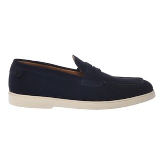 Baldinini Suede Loafer - male - Baldinini - Loafers - Blue - 11 UK - Shoes