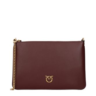 Pinko Pinko Borsa A Tracolla Donna Pelle Rosso/Borgogna
