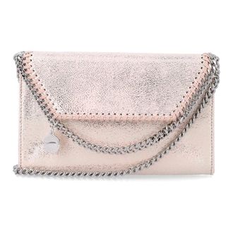 Stella McCartney Stella McCartney, Clutches, female, Pink, Size: ONE SIZE Falabella Wallet on Chain