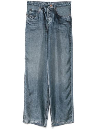 Pierre-Louis Mascia Womens Trousers Clear Blue