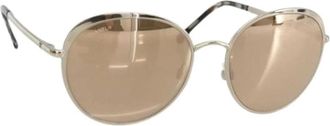 Chanel Pre-owned Accessories, female, Yellow, Size: ONE SIZE Pre-owned Metal Sunglasses
