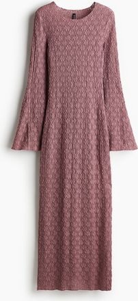 H&M Bodycon-Kleid aus Jacquardjersey - Pink