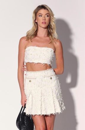 Walter Baker Ramona Skirt in Heron Tweed at Nordstrom, Size 10