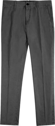 Incotex Chinos - Heren - Chinos - Grijs - W35 - Katoen - Broeken