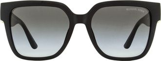 Michael Kors MK2170U Logo-Accented Square Sunglasses - Black