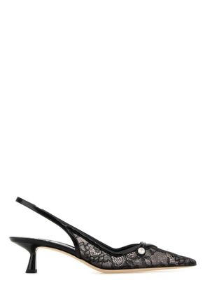 Jimmy Choo London Black Slingback Pumps