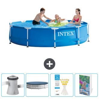 Intex Piscina Con Estructura Redonda - 305x76 Cm - 7-piezas Scb129
