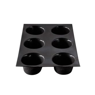 Silpat Flexipan 6 Muffin Mold, Silicone