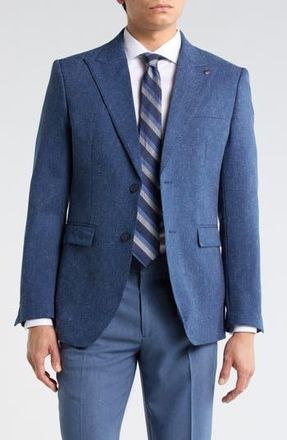 T.R. Premium Slim Fit Cotton Blend Sport Coat in Denim at Nordstrom Rack, Size Xx-Large