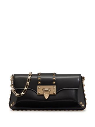 Valentino Garavani Black Rockstud Small Shoulder Bag