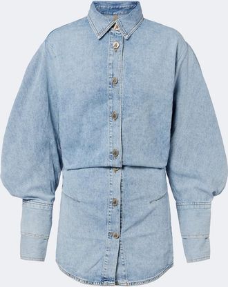 The Attico Denim minidress