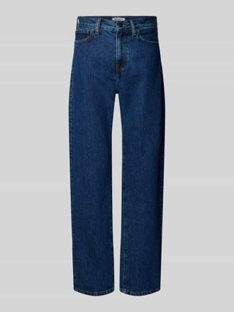 Carhartt Work in Progress Loose Fit Jeans aus reiner Baumwolle Modell Noxon in Dunkelblau, Gr&ouml;&szlig;e 24