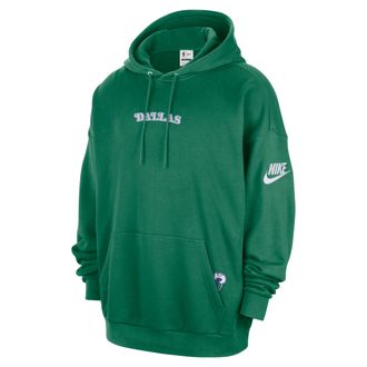 Nike Dallas Mavericks 2025/26 Hardwood Classics Nike Mens Club NBA Premium Pull-Over Hoodie in Green | HQ5306-312