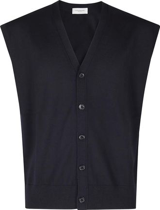 Paolo Pecora C&aacute;rdigan con cremallera completa - Knitwear - Hombre - Azul - XL