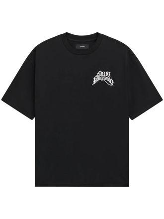 Amiri Hollywood Lj Skate Graphic Black Cotton T-Shirt
