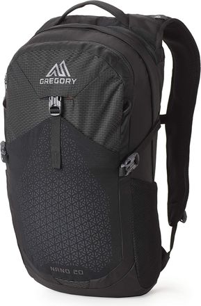 Gregory Unisexs Nano 20 Backpack, Obsidian Black, One Size Plus