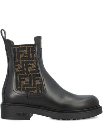 Fendi Fendi Filo Leather Boots