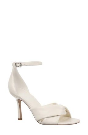 Nordstrom Remie Ankle Strap Sandal in Ivory Marble at Nordstrom, Size 8.5