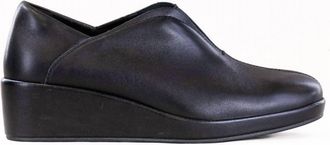 Alegria Womens Hadlee Wedge Loafer In Black