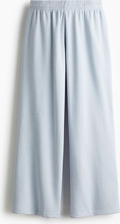 H&M Weite Joggpants - Blue