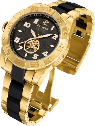 Invicta Pro Diver Meteorite Automatic Black Dial Mens Watch 0218