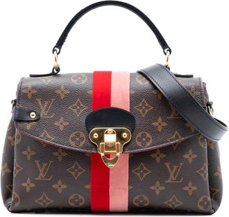 Louis Vuitton Pre-owned Handbags, female, Brown, Size: ONE SIZE Pre-owned Top Handle Satchel