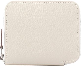 Herm&egrave;s Ivory Ivory Wallet (Bi-Fold) (Pre-Owned)
