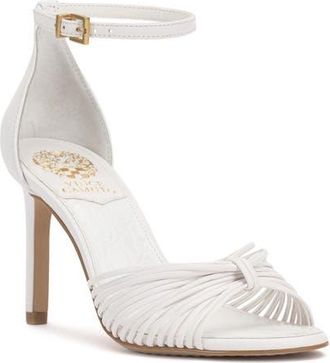 Vince Camuto Blaine Ankle Strap Sandal in Bianco at Nordstrom, Size 11
