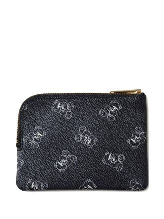 Undercover graphic-print zip pouch - Black