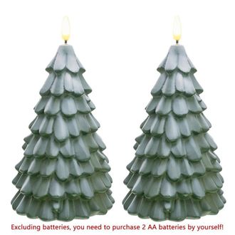 OEM Mini Luz Nocturna Led Con Forma De &Aacute;rbol De Navidad: Luz Led C&aacute;lida, Ideal Para Dormitorios, Residencias Estudiantiles Y Salas De Estar