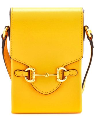 Gucci Horsebit 1955 Crossbody Bag Leather Mini (Authentic Pre-Loved)