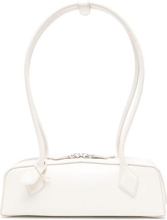 Alaia White Le Teckel Small Shoulder Bag