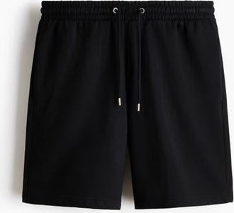 H&M Regular Fit Shorts in Black at Nordstrom, Size Xx-Large