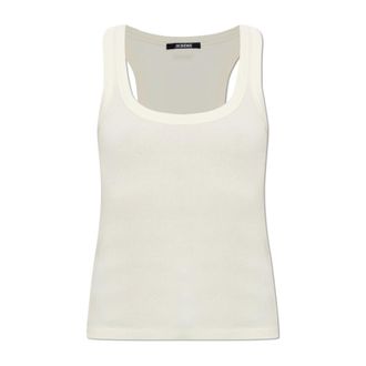 Jacquemus Dames, Tops, Wit, Maat: L Katoen