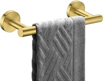 No Brand Toallero Y Barra De Apoyo De Acero Inoxidable Para Ba&ntilde;o, Portarrollos De Papel Higi&eacute;nico De 40 Cm, Decoraci&oacute;n Moderna Para El Hogar - Dorado
