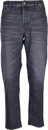 Pantaloni Torino Reggae Tapered Jeans - Heren - Regular Fit Jeans - Grijs - W38 - Katoen - Jeans