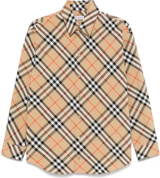 Burberry Camicia a quadri IP - Toni neutri