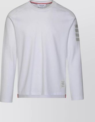Thom Browne cotton crew neck sweater