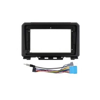 OEM Panel De Radio Para Coche De 9 Pulgadas, Adaptador De Placa De Marco Est&eacute;reo, Kit De Embellecedor De Salpicadero Para Jimny Jb64 2018-2020