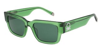 Benetton BE5068 505 Mens Sunglasses Green Size 53