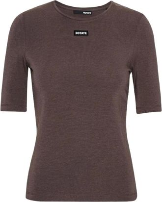 Rotate Mujer, Camisetas, Marr&oacute;n, Talla: L