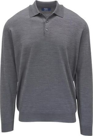 Fedeli Polo con bottoni - Grigio