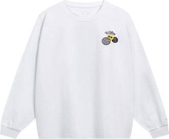 Li-Ning Skateboarding Graphic Sweatshirt White AHST079-3