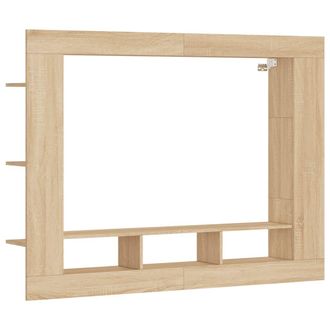 vidaXL Vidaxl - Mobile Porta Tv Rovere Sonoma 152x22x113cm In Legno Multistrato