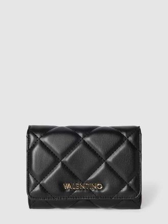 Valentino Handbags Portemonnaie mit Label-Applikation Modell OCARINA in Black, Größe 1