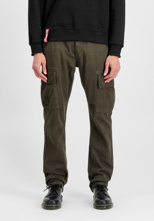 Alpha Industries Cargohose ALPHA INDUSTRIES Agent Pant, Herren, Gr. 30, Normalgr&ouml;ssen, schwarz (schwarz olive), Obermaterial: 100% Baumwolle; Futter: 100% Baumwolle, H