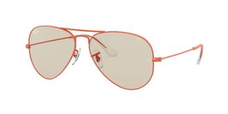 Ray-Ban RB3025 Aviator Large Metal 9221T2 Mens Sunglasses Red Size 55