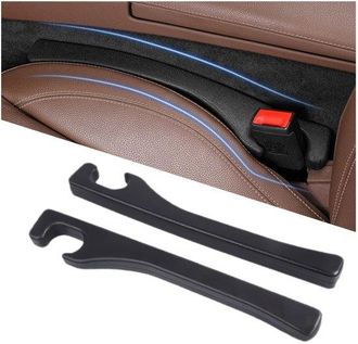 OEM Rellenos Para El Espacio Entre Los Asientos Del Coche (paquete 2), Tapones Universales Cuero Sint&eacute;tico Pu Rellenar Espacio Entre Asientos Consola